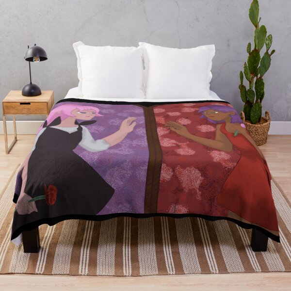 Item preview, Child Anthy and Utena In Coffins With Roses designed and sold by SunflowerEyeArt.