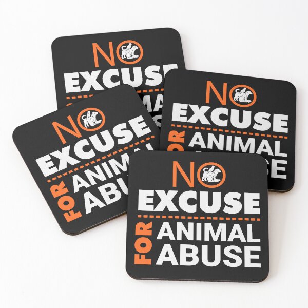 Item preview, Animal Rescue | No Excuse For Animal Abuse designed and sold by tmerchtrends.