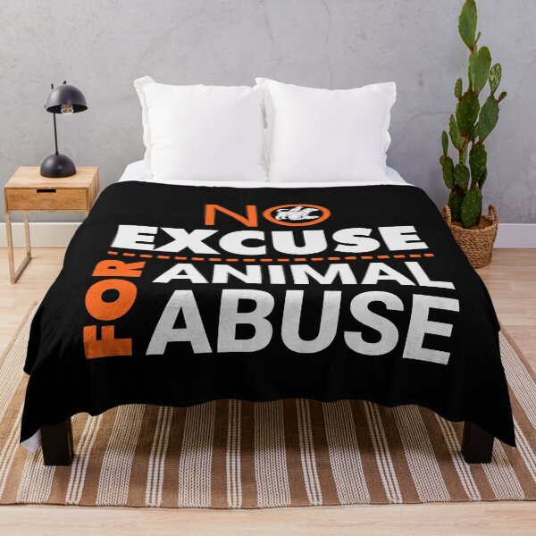 Item preview, Animal Rescue | No Excuse For Animal Abuse designed and sold by tmerchtrends.