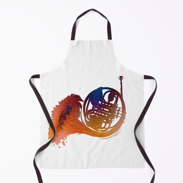 Item preview, Abstract Retro French Horn designed and sold by InkofStars.