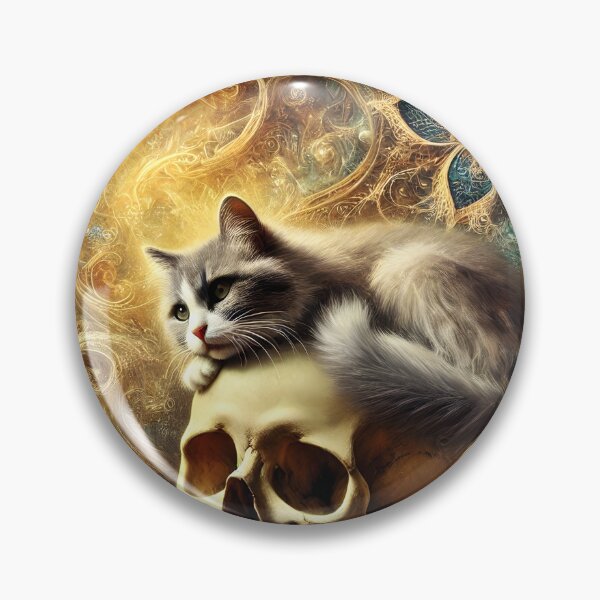 Item preview, Memento Mori Whiskers designed and sold by ArtPrintsUSA.