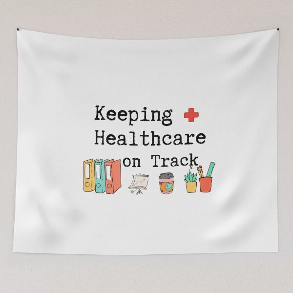 Item preview, Healthcare Administration. Keeping Healthcare on Track designed and sold by SundayGirlTeam.