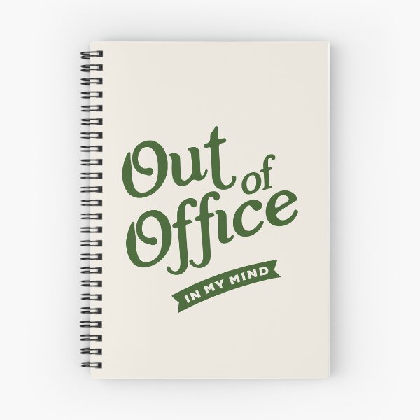 Item preview, Out of Office In My Mind - Funny Work designed and sold by OhFineArt.