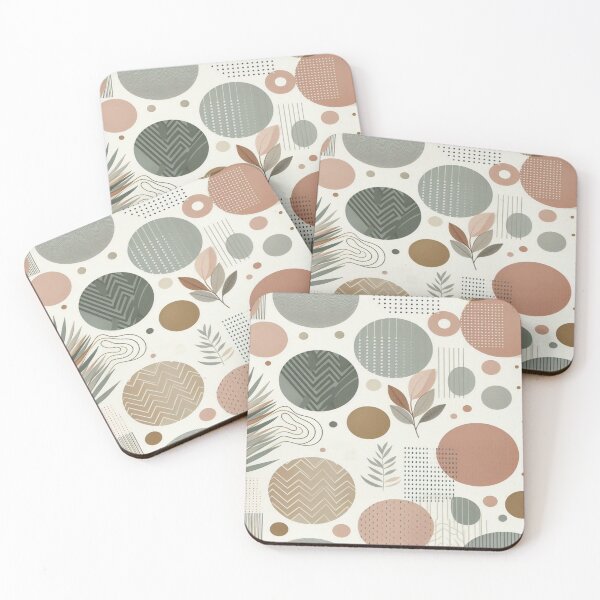Item preview, Minimalistic Abstract Shapes Doodle Pattern designed and sold by Imaginarium of Chaos falcon88 .