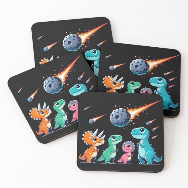 Item preview,  Dinosaurs and Incoming Meteor designed and sold by RebeccaRe.