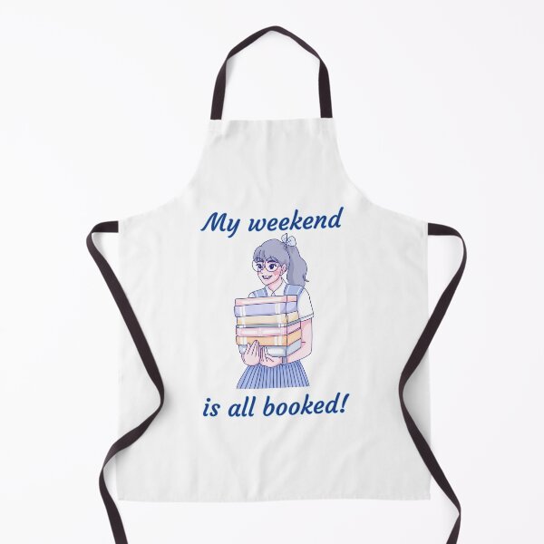 Item preview, My weekend is all booked! - Funny book quote designs designed and sold by Happier-Futures.