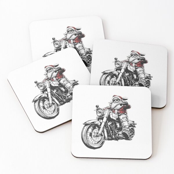 Item preview, Biker Santa designed and sold by VTcountrydigital.