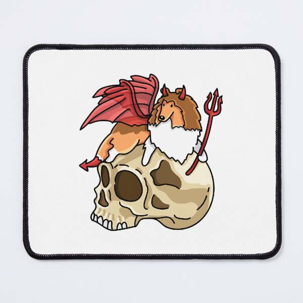 Item preview, Halloween Devil Rough Collie Sable designed and sold by Melissa Thereliz.