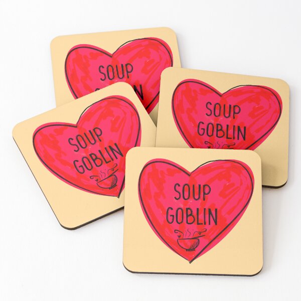 Item preview, Do you love soup?  Are you gobbling it?  Soup goblin. designed and sold by AdventuresOy.