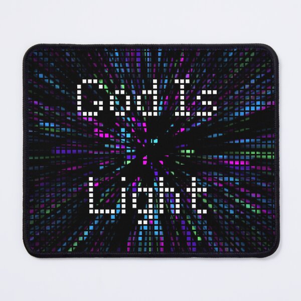 Item preview, God Is Light  - Pixel Light Beam Art designed and sold by Awakened-Pixels.