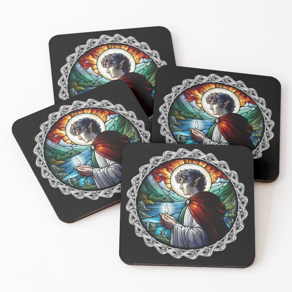 Item preview, Stained Glass Elf's Journey designed and sold by Vast-Designs.
