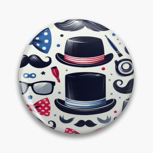 Item preview, Movember Doodle Pattern designed and sold by Imaginarium of Chaos falcon88 .