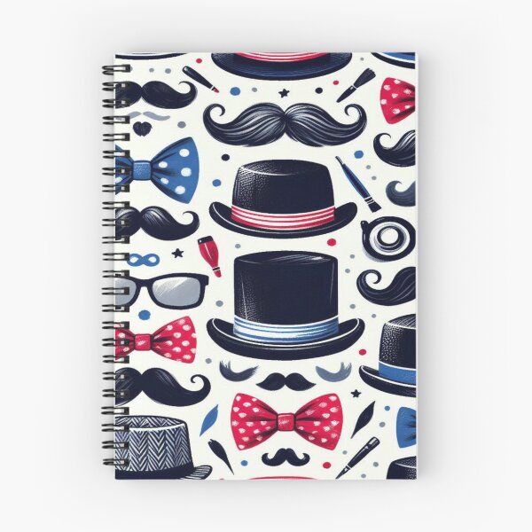 Item preview, Movember Doodle Pattern designed and sold by Imaginarium of Chaos falcon88 .