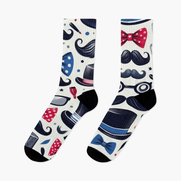 Item preview, Movember Doodle Pattern designed and sold by Imaginarium of Chaos falcon88 .