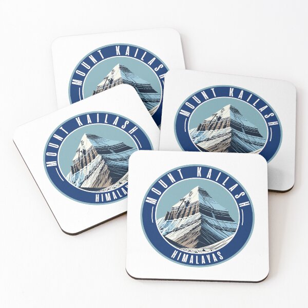 Item preview, Mount Kailash Himalayas Vector Style designed and sold by MaateoDesign.
