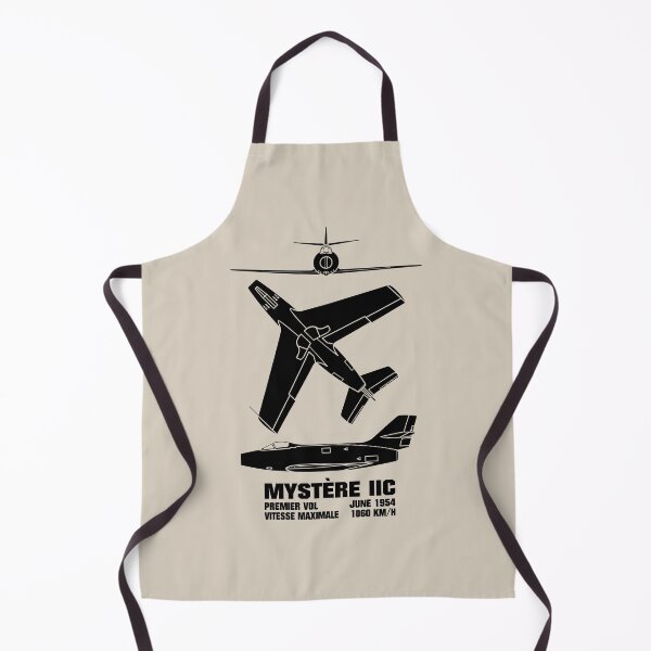 Item preview, Mystere IIC French Jet Plane Silhouettes Infographic designed and sold by MilitaryMart.