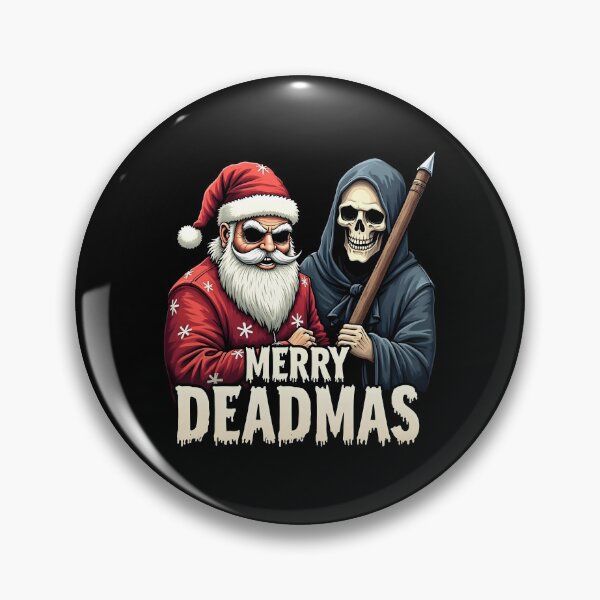 Item preview, Merry Deadmas Scary Horror Christmas designed and sold by HeadTurningArt.