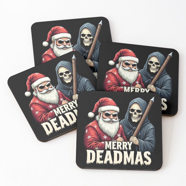Item preview, Merry Deadmas Scary Horror Christmas designed and sold by HeadTurningArt.