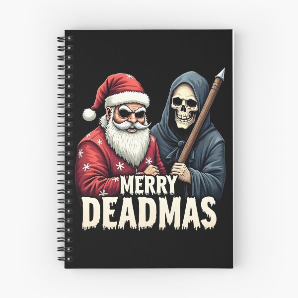 Item preview, Merry Deadmas Scary Horror Christmas designed and sold by HeadTurningArt.
