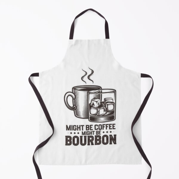 Item preview, Might Be Coffee Might Be Bourbon - Funny Drink Lover Design designed and sold by mArtWear.