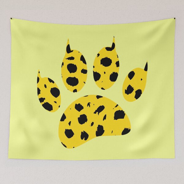 Item preview, Cheetah Paw Print Drawing designed and sold by Almdrs.