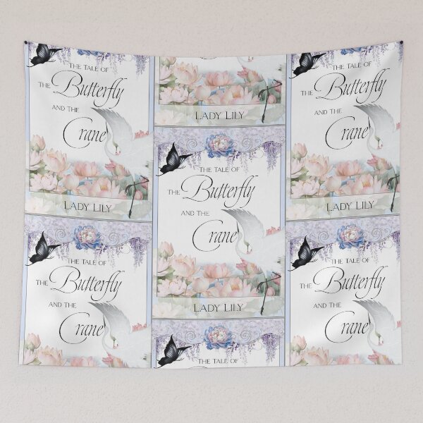 Item preview, The Tale of The Butterfly and The Crane designed and sold by LadyLilyWriter.