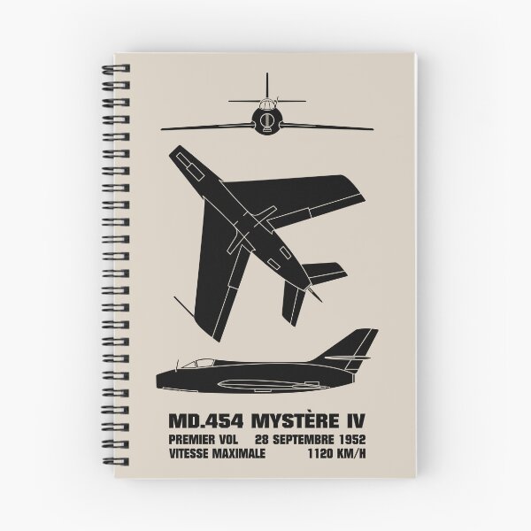 Item preview, MD-454 Mystere IV French Jet Plane Silhouettes Infographic designed and sold by MilitaryMart.