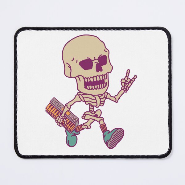 Item preview, Halloween Skeleton Keyboardist designed and sold by SpectacledBoi.