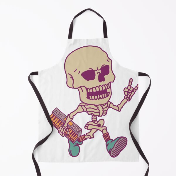 Item preview, Halloween Skeleton Keyboardist designed and sold by SpectacledBoi.