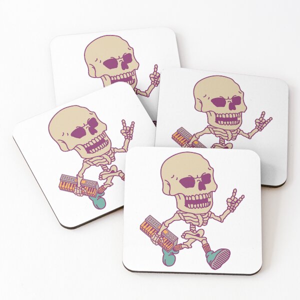 Item preview, Halloween Skeleton Keyboardist designed and sold by SpectacledBoi.
