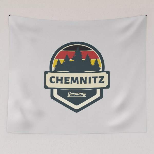 Item preview, Chemnitz Germany Retro Vintage Badge designed and sold by World Designs.