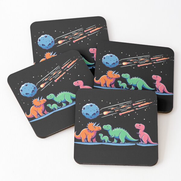 Item preview, Dinosaurs and Incoming Meteor designed and sold by RebeccaRe.