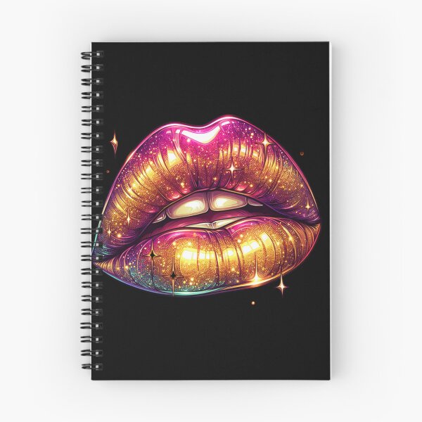 Item preview, Sparkling Galaxy Lips - Glitter Glam Art designed and sold by Margival.
