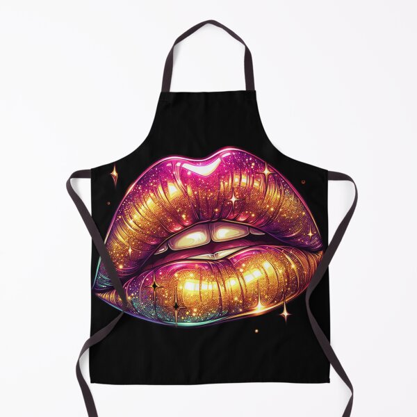 Item preview, Sparkling Galaxy Lips - Glitter Glam Art designed and sold by Margival.
