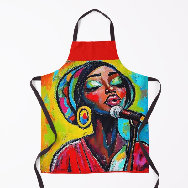 Item preview, Vibrant Depiction of a Passionate Singer Performing with Emotion and Energy Abstract Digital AI Art designed and sold by OlfactoART Studio.