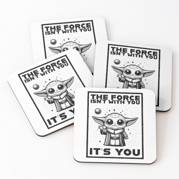 Item preview, The force isn't with you, it's you designed and sold by PAINTMONKEYS.
