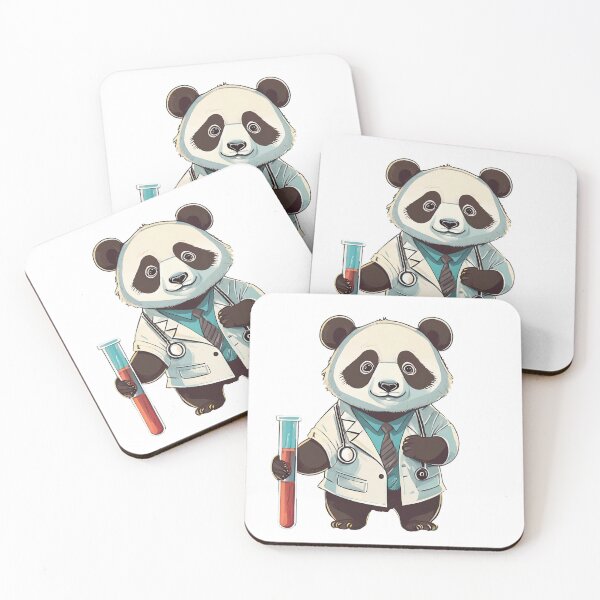 Artikelvorschau, Panda als Forscher entworfen und verkauft von BysonDesigns.