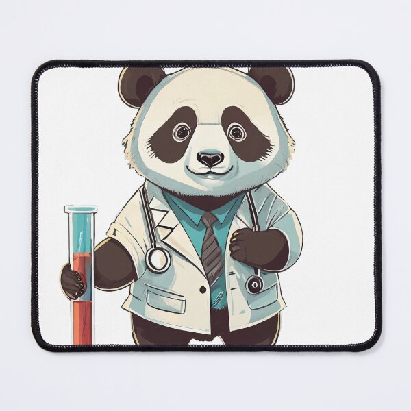 Artikelvorschau, Panda als Forscher entworfen und verkauft von BysonDesigns.