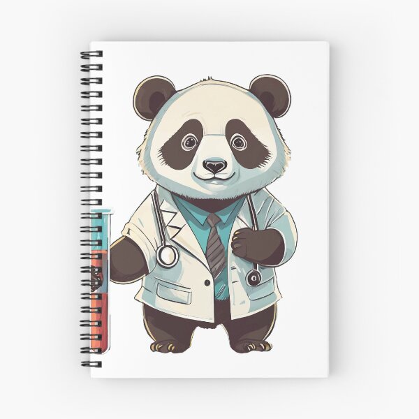 Artikelvorschau, Panda als Forscher entworfen und verkauft von BysonDesigns.