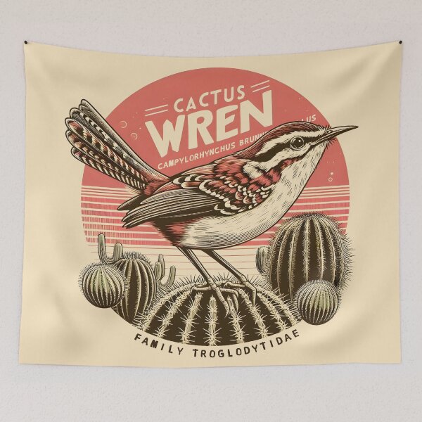 Item preview, Cactus Wren designed and sold by theAVIARY7.