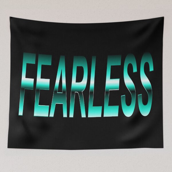 Item preview, Fearless Gradient Typography Design designed and sold by AgarutanPrint.