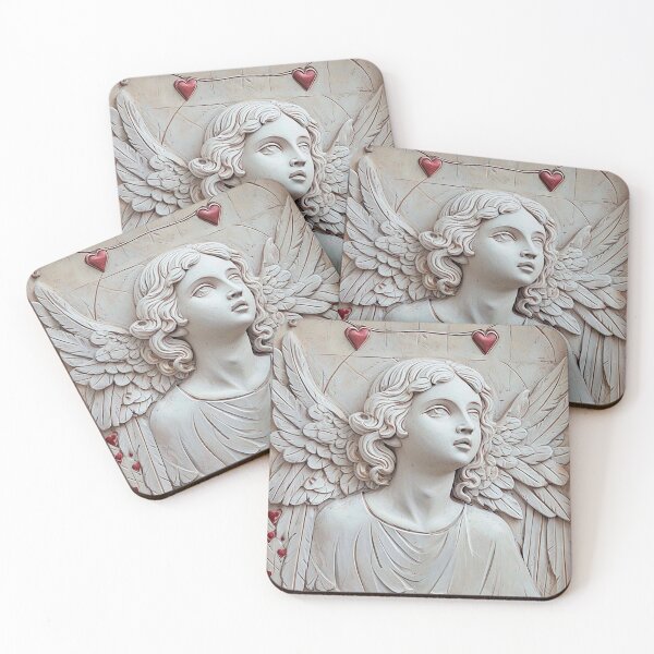 Item preview, Relief Angel in Stone designed and sold by artenvironments.