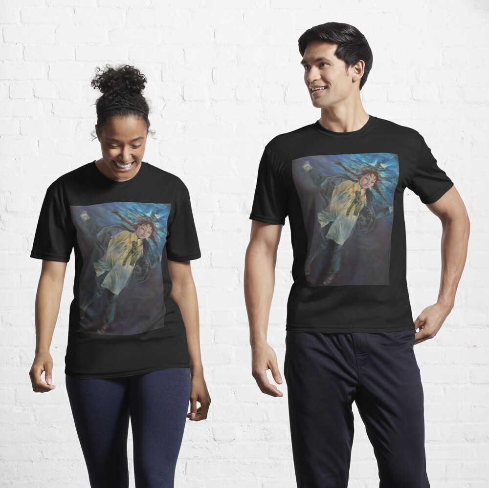 Item preview, Active T-Shirt designed and sold by catedolphinart.