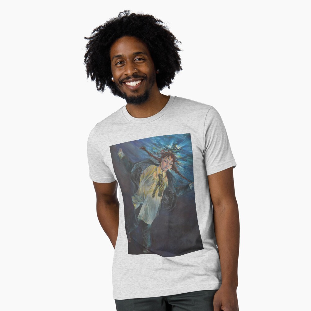 Item preview, Tri-blend T-Shirt designed and sold by catedolphinart.