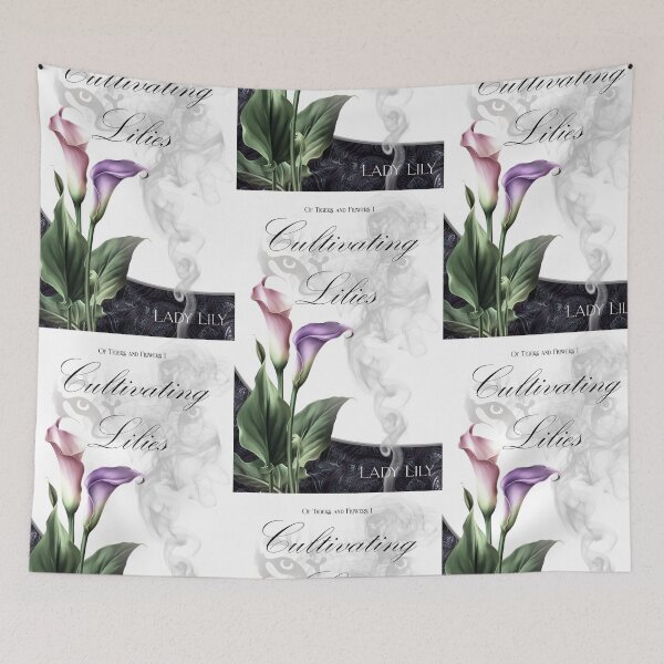 Item preview, Cultivating Lilies Novel Art designed and sold by LadyLilyWriter.