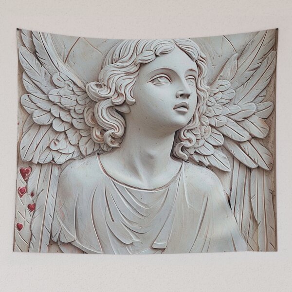 Item preview, Relief Angel in Stone designed and sold by artenvironments.