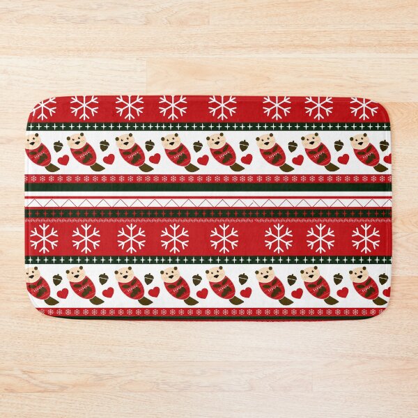 Item preview, Christmas Otter Sweater Pattern designed and sold by bunhuggerdesign.