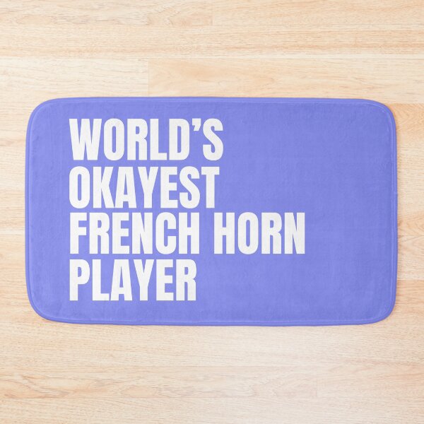 Item preview, World's Okayest French Horn Player - White designed and sold by Cutsandsparks.