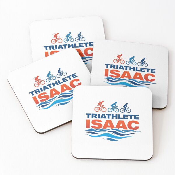 Artikelvorschau, Dynamischer Triathlet Isaac – Schwimmen, Radfahren, Laufen entworfen und verkauft von Triathlongram.