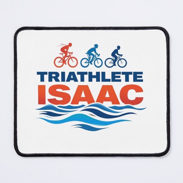 Item preview, Dynamic Triathlete Isaac - Swim, Bike, Run designed and sold by Triathlongram.